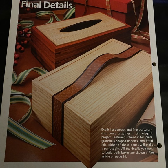 🎉5/$10🎉Woodsmith magazine vol 31 no 185 October / November 2009 keepsake boxes - Picture 5 of 7